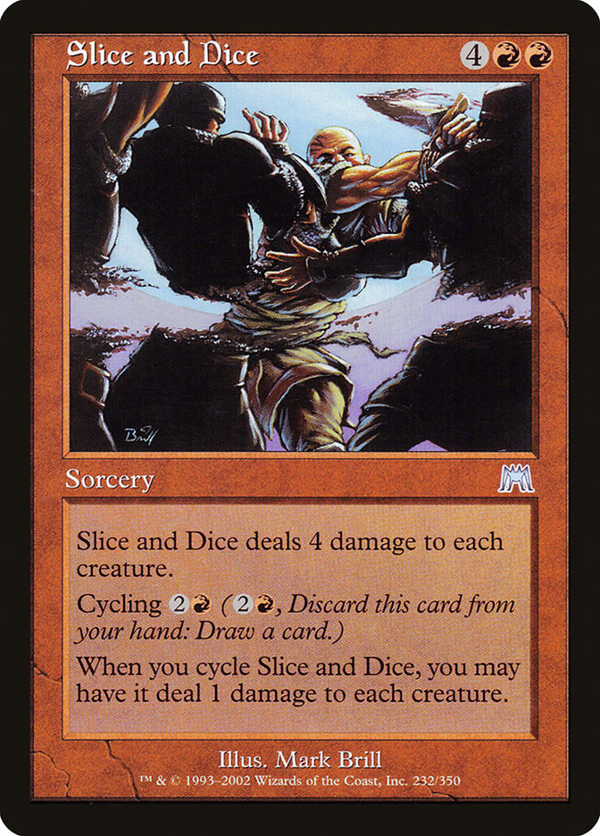 Slice and Dice [Onslaught] | Card Merchant Takapuna