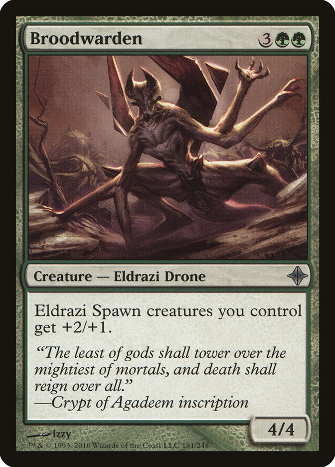 Broodwarden [Rise of the Eldrazi] | Card Merchant Takapuna