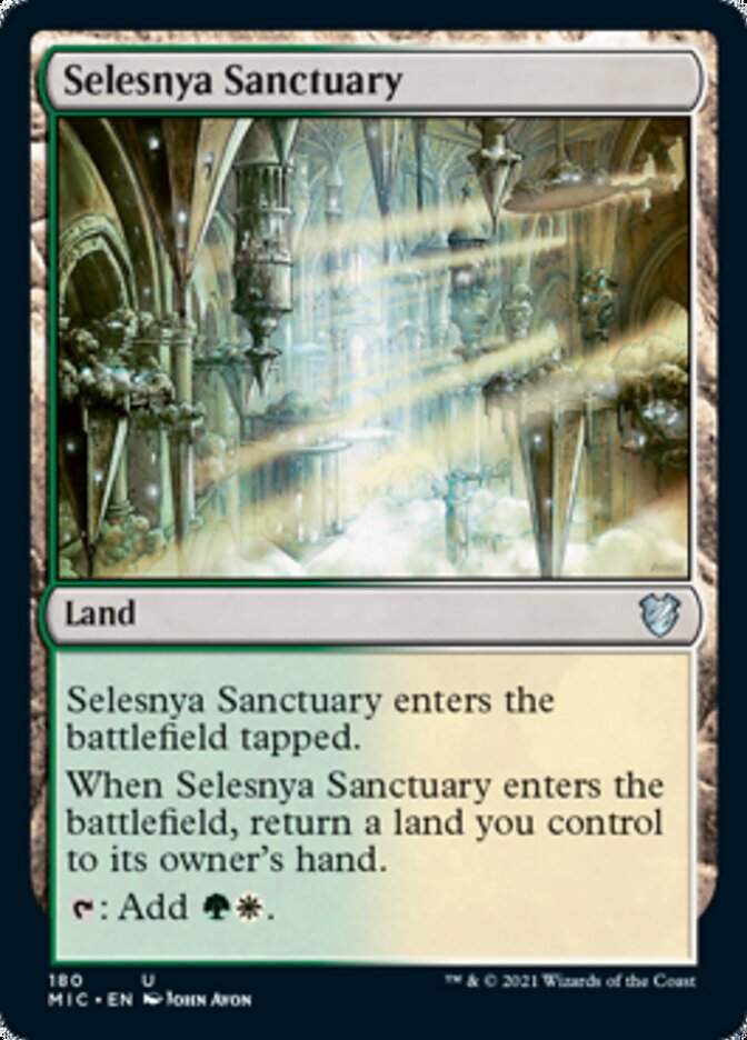 Selesnya Sanctuary [Innistrad: Midnight Hunt Commander] | Card Merchant Takapuna