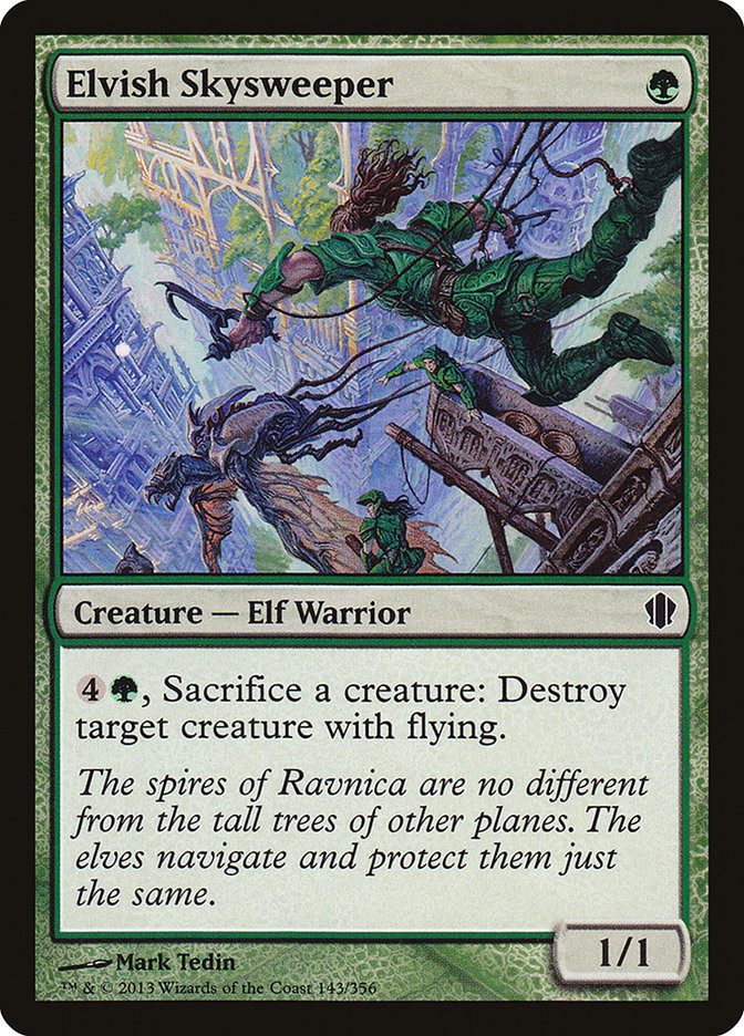 Elvish Skysweeper [Commander 2013] | Card Merchant Takapuna