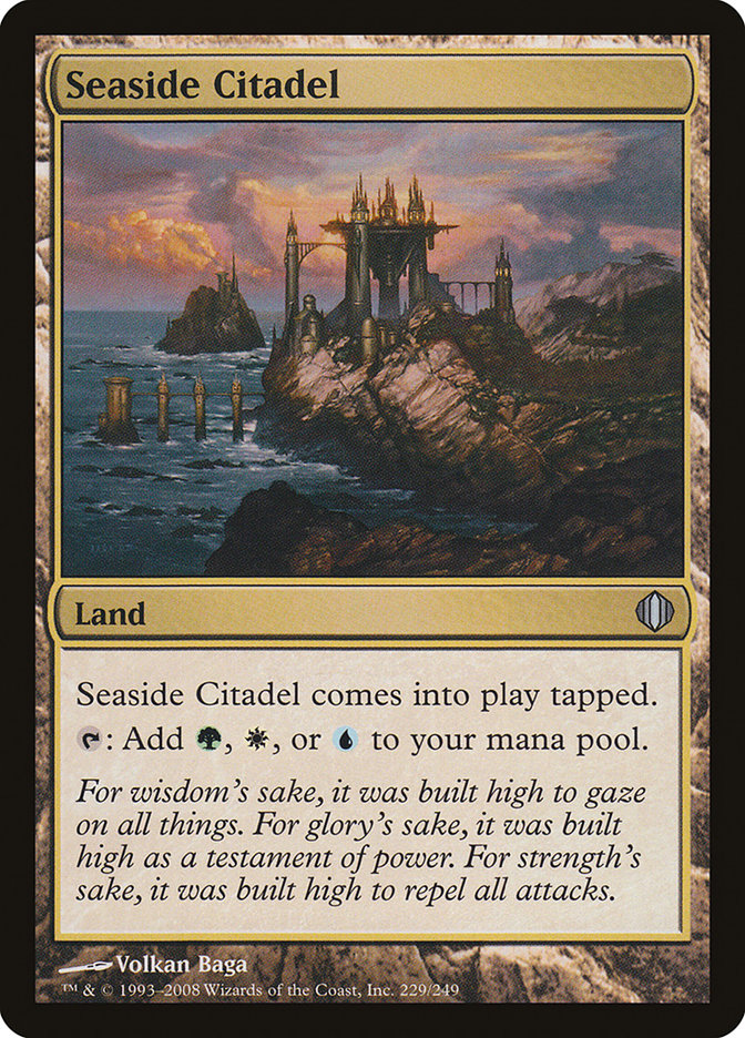 Seaside Citadel [Shards of Alara] | Card Merchant Takapuna