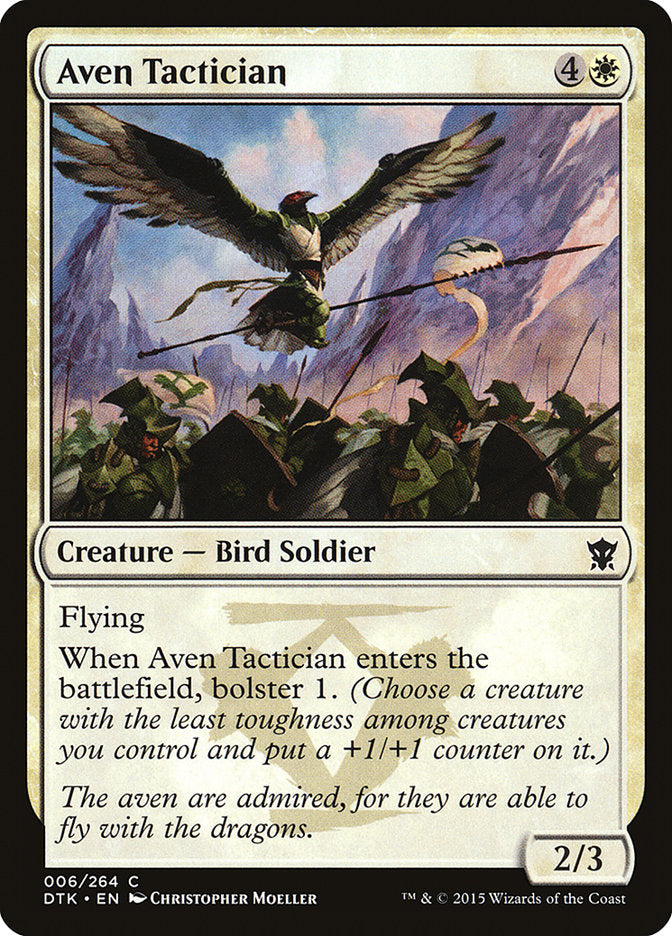 Aven Tactician [Dragons of Tarkir] | Card Merchant Takapuna