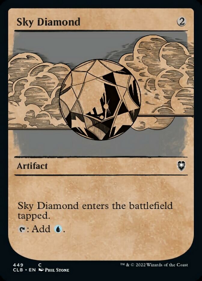 Sky Diamond (Showcase) [Commander Legends: Battle for Baldur's Gate] | Card Merchant Takapuna