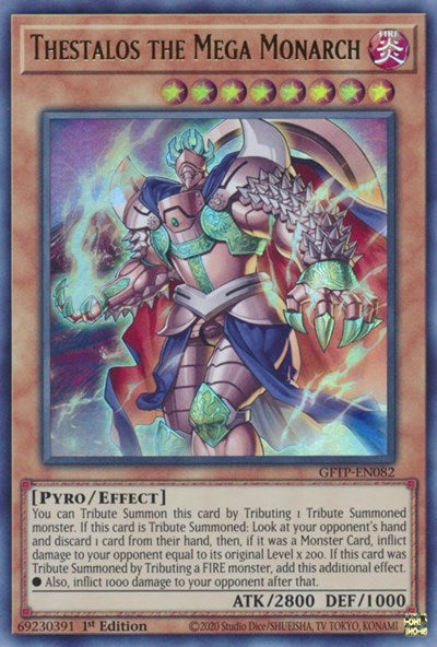 Thestalos the Mega Monarch [GFTP-EN082] Ultra Rare | Card Merchant Takapuna