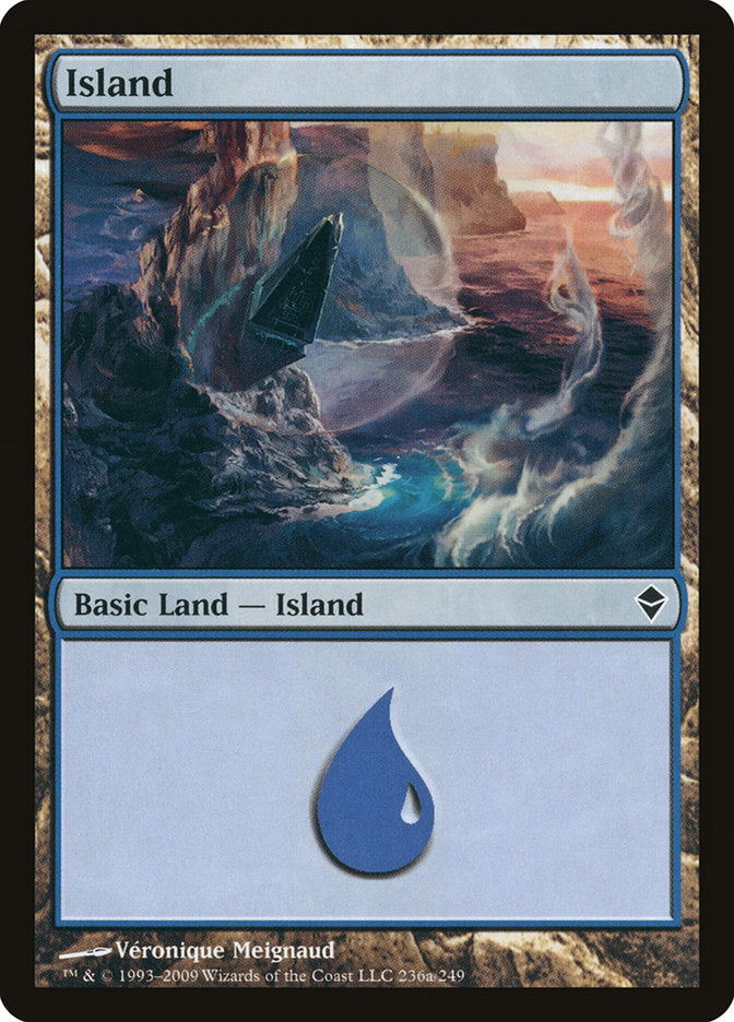 Island (236a) [Zendikar] | Card Merchant Takapuna