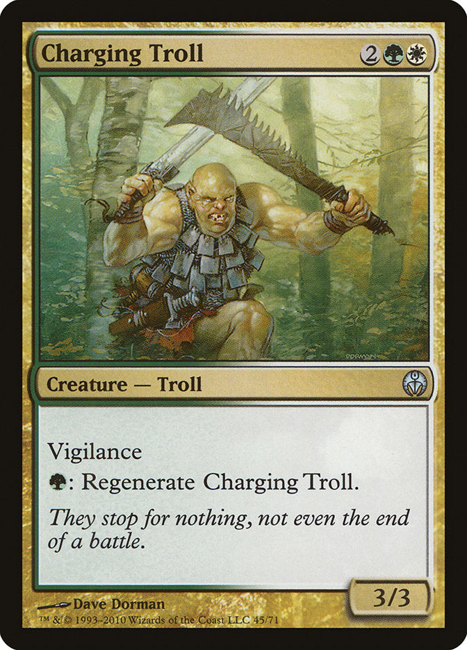 Charging Troll [Duel Decks: Phyrexia vs. the Coalition] | Card Merchant Takapuna