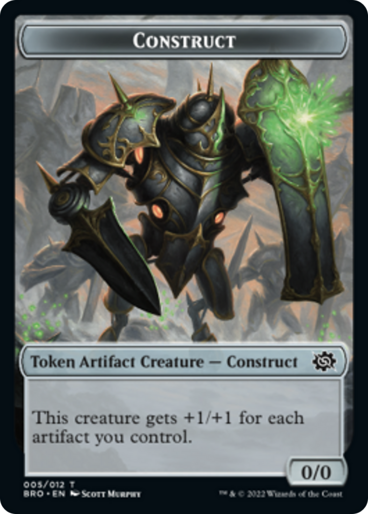 Construct Token (005) [The Brothers' War Tokens] | Card Merchant Takapuna