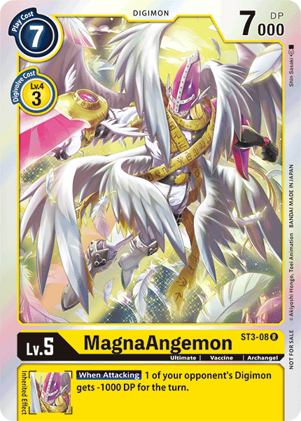 MagnaAngemon [ST3-08] (Alternate Art) [Starter Deck: Heaven's Yellow Promos] | Card Merchant Takapuna