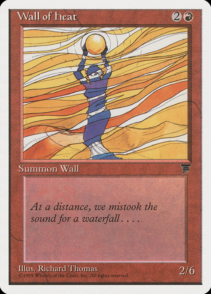 Wall of Heat [Chronicles] | Card Merchant Takapuna