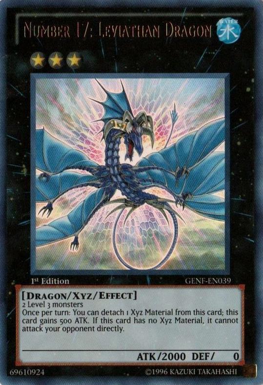 Number 17: Leviathan Dragon [GENF-EN039] Ultra Rare | Card Merchant Takapuna