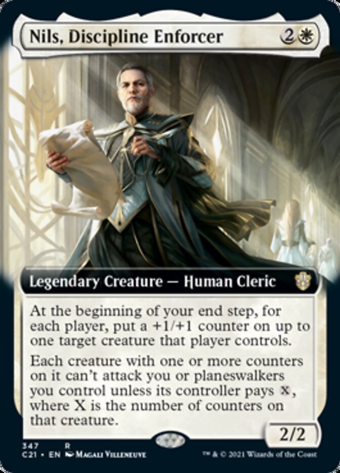 Nils, Discipline Enforcer (Extended Art) [Commander 2021] | Card Merchant Takapuna