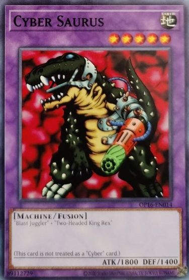 Cyber Saurus [OP16-EN014] Common | Card Merchant Takapuna