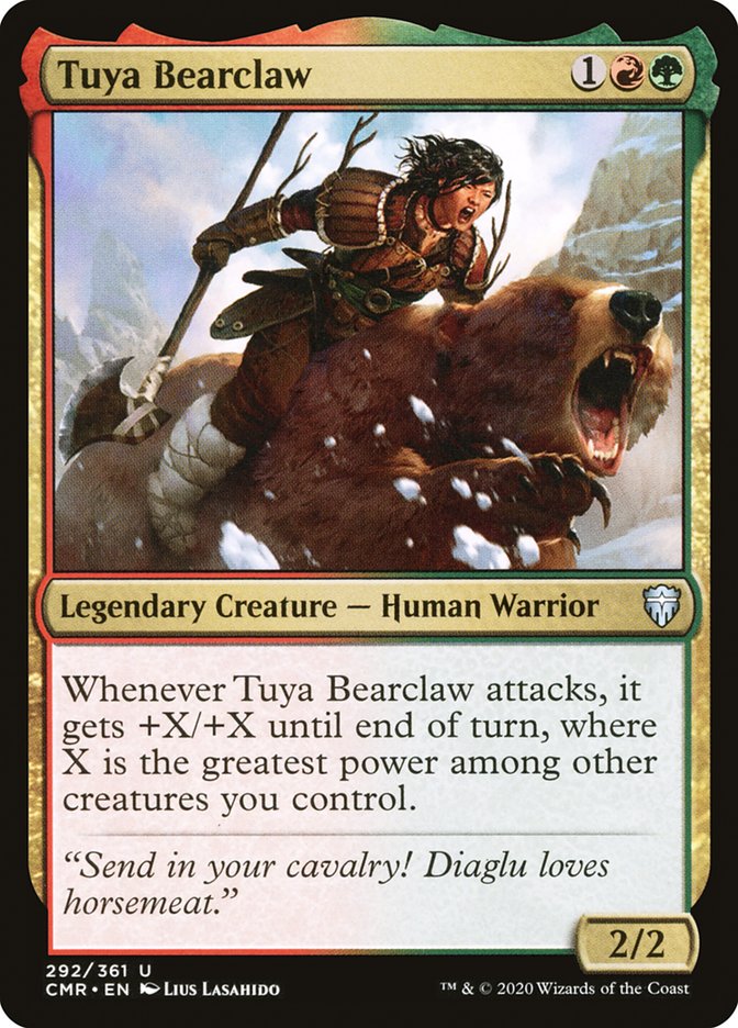 Tuya Bearclaw [Commander Legends] | Card Merchant Takapuna