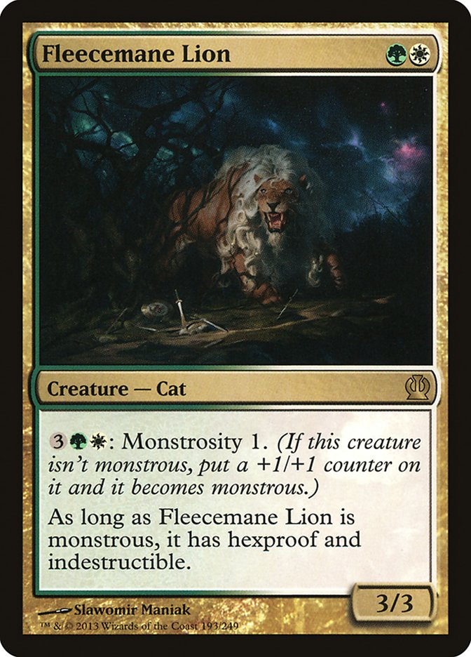 Fleecemane Lion [Theros] | Card Merchant Takapuna