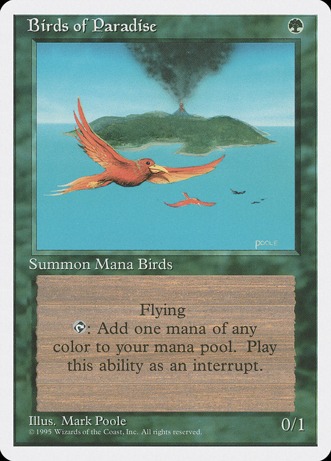 Birds of Paradise [Fourth Edition] | Card Merchant Takapuna