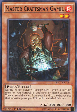 Master Craftsman Gamil [BP03-EN115] Common | Card Merchant Takapuna