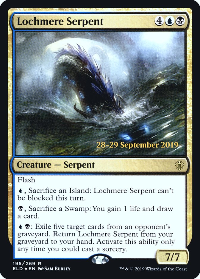 Lochmere Serpent [Throne of Eldraine Prerelease Promos] | Card Merchant Takapuna