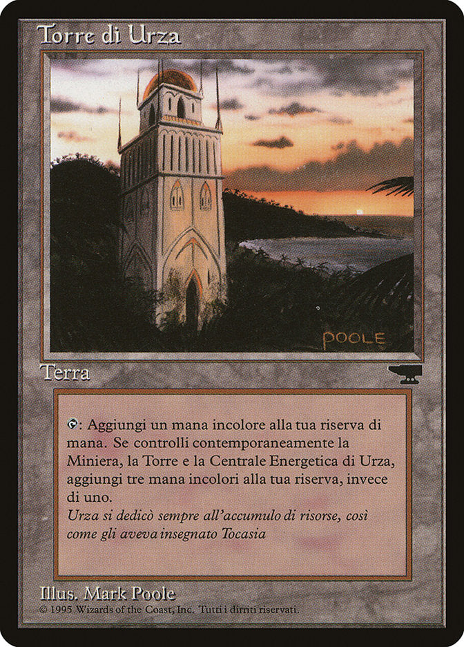 Urza's Tower (Forest) (Italian) - "Torre di Urza" [Rinascimento] | Card Merchant Takapuna