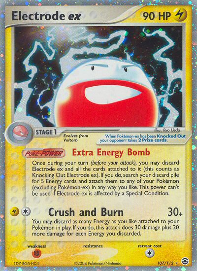 Electrode ex (107/112) [EX: FireRed & LeafGreen] | Card Merchant Takapuna