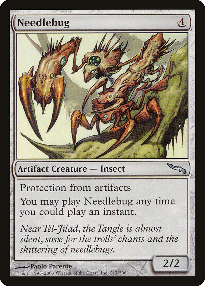 Needlebug [Mirrodin] | Card Merchant Takapuna