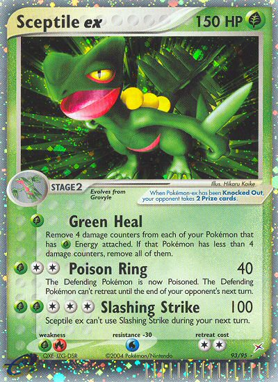 Sceptile ex (93/95) [EX: Team Magma vs Team Aqua] | Card Merchant Takapuna