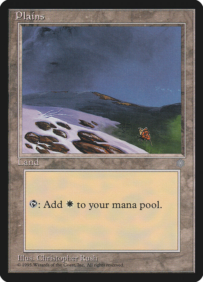 Plains (Butterfly) [Ice Age] | Card Merchant Takapuna