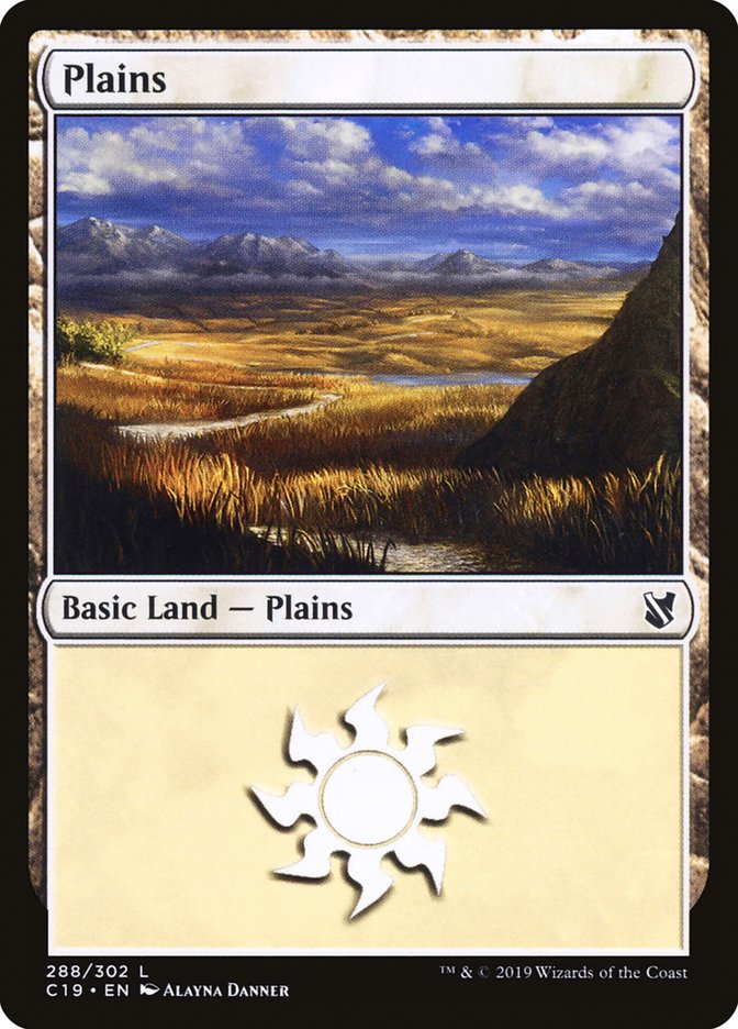 Plains (288) [Commander 2019] | Card Merchant Takapuna