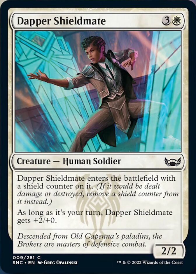 Dapper Shieldmate [Streets of New Capenna] | Card Merchant Takapuna