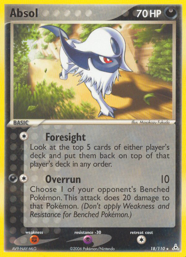 Absol (18/110) [EX: Holon Phantoms] | Card Merchant Takapuna