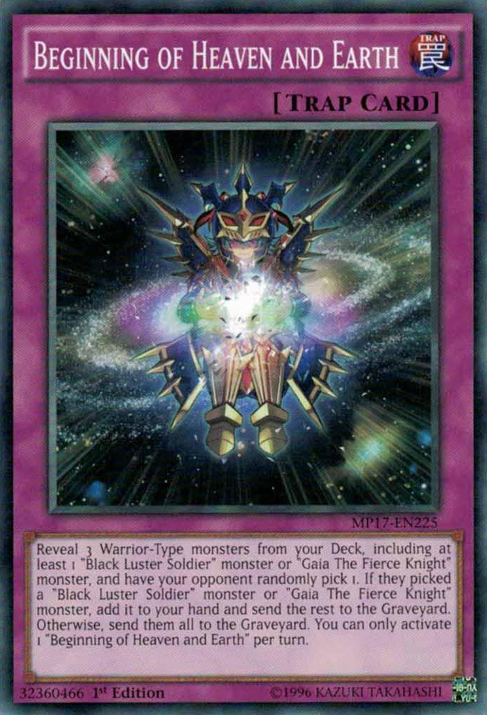 Beginning of Heaven and Earth [MP17-EN225] Common | Card Merchant Takapuna