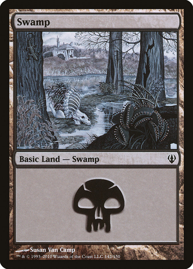 Swamp (142) [Archenemy] | Card Merchant Takapuna