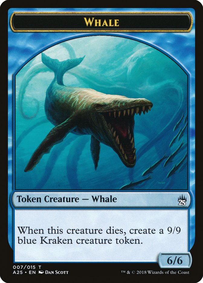 Whale Token [Masters 25 Tokens] | Card Merchant Takapuna