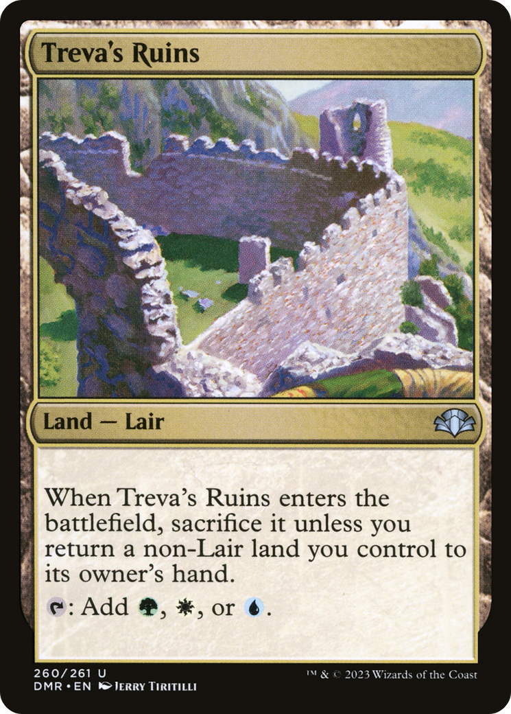 Treva's Ruins [Dominaria Remastered] | Card Merchant Takapuna