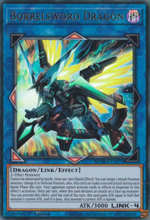 Borrelsword Dragon [MAMA-EN072] Ultra Rare | Card Merchant Takapuna