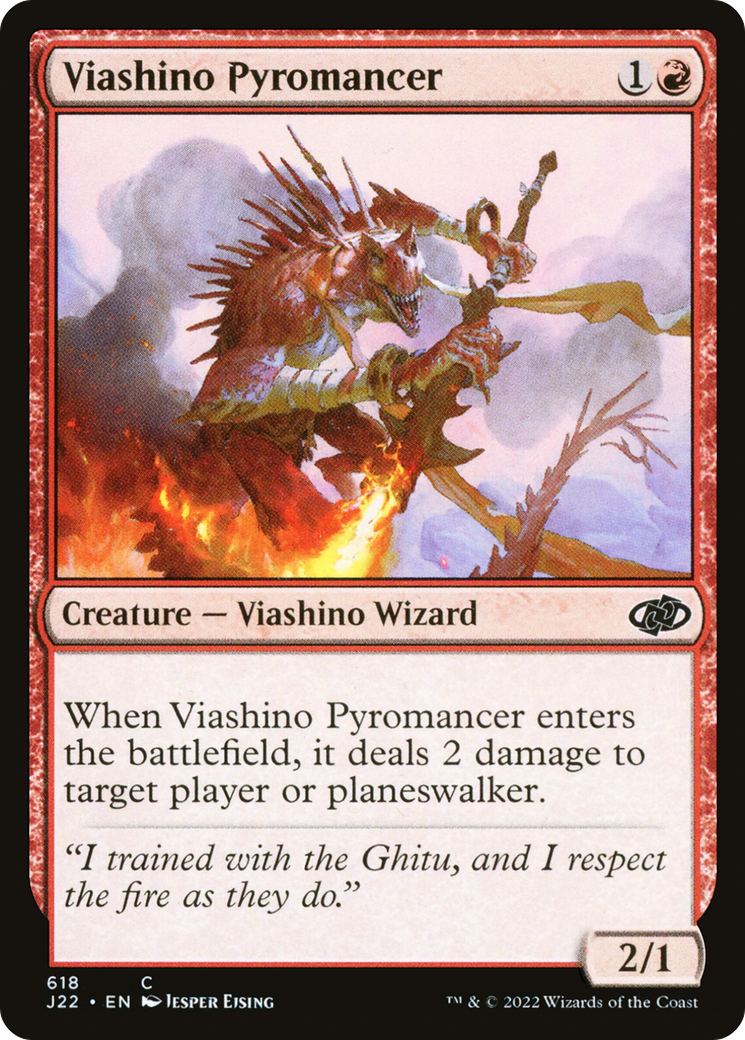 Viashino Pyromancer [Jumpstart 2022] | Card Merchant Takapuna