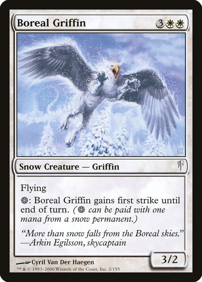 Boreal Griffin [Coldsnap] | Card Merchant Takapuna