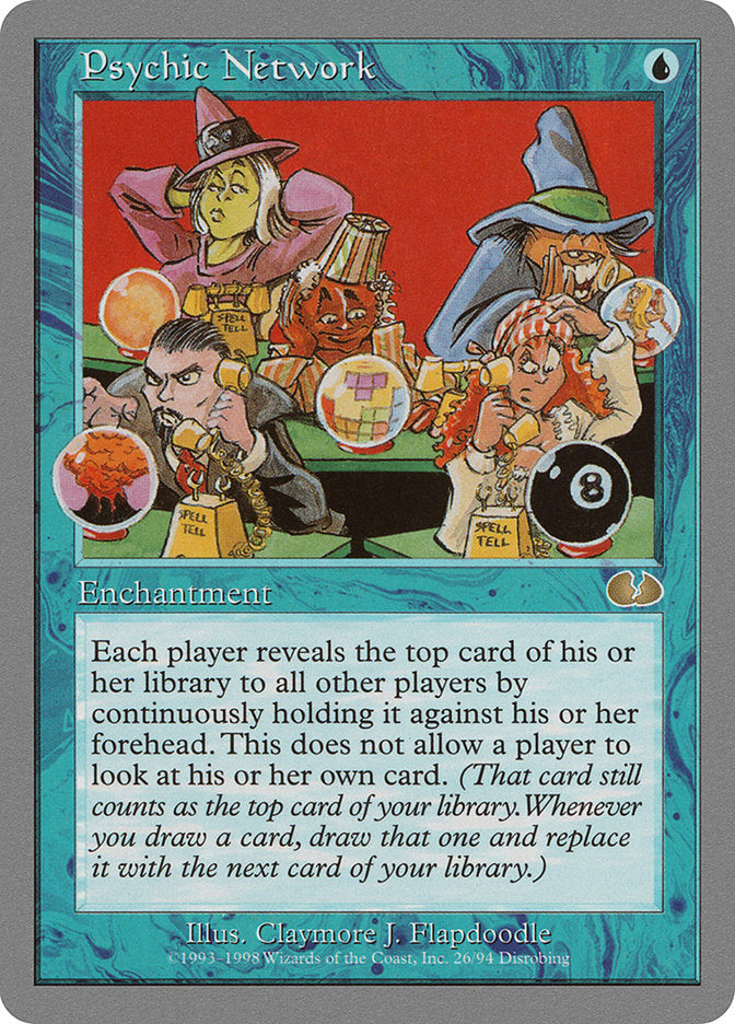 Psychic Network [Unglued] | Card Merchant Takapuna