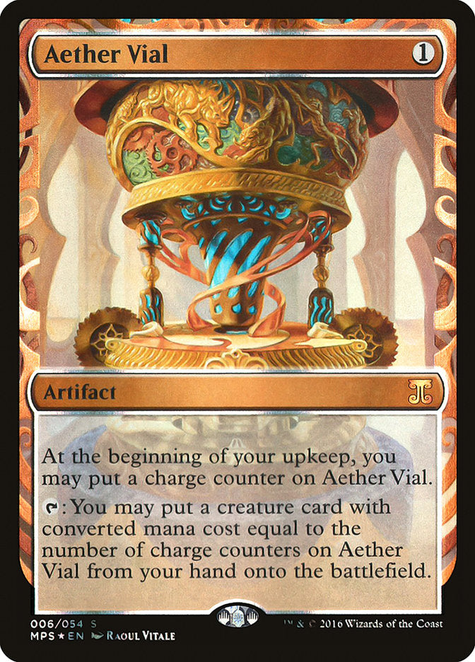 Aether Vial [Kaladesh Inventions] | Card Merchant Takapuna