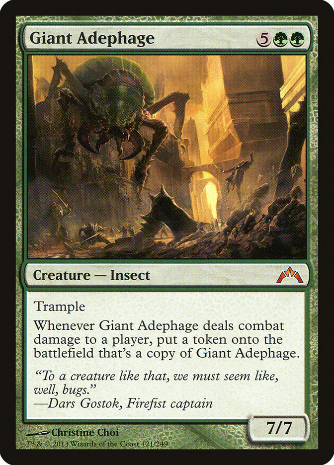 Giant Adephage [Gatecrash] | Card Merchant Takapuna