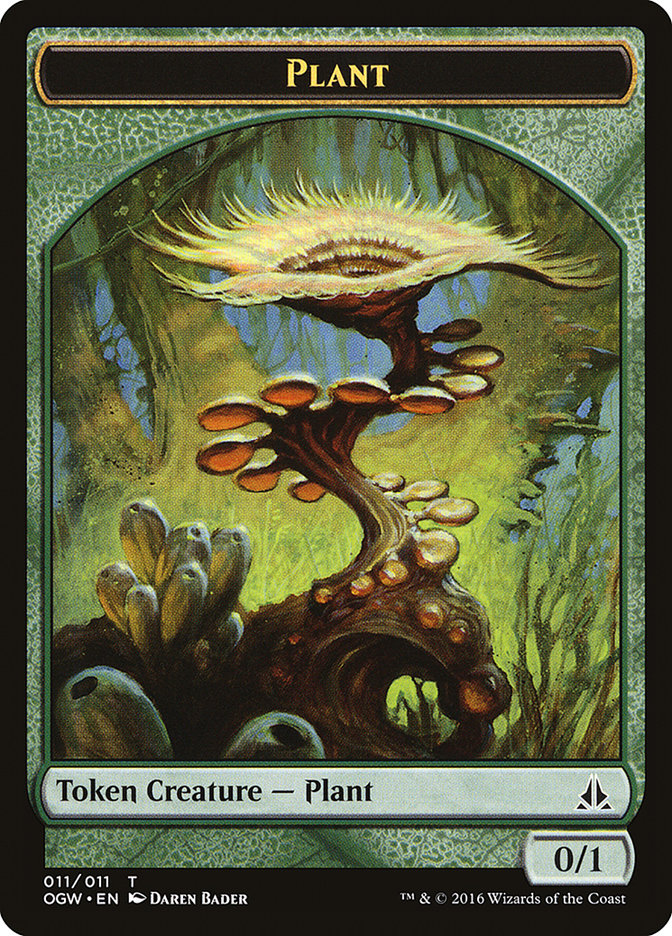 Plant Token [Oath of the Gatewatch Tokens] | Card Merchant Takapuna