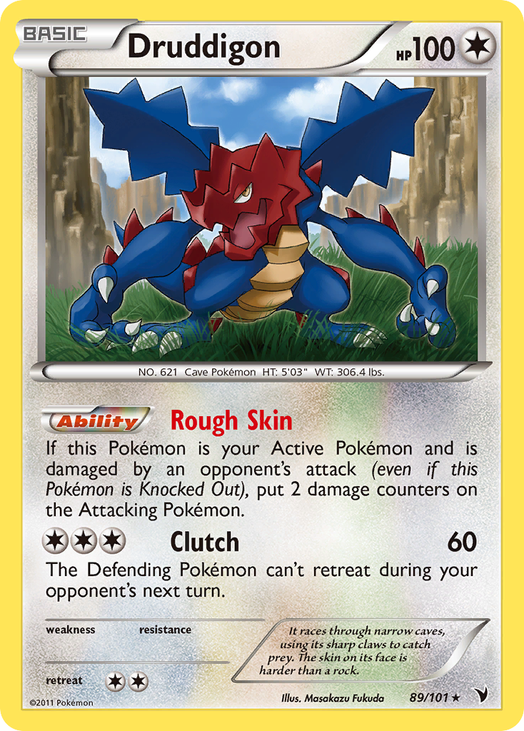 Druddigon (89/101) [Black & White: Noble Victories] | Card Merchant Takapuna