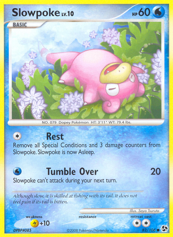 Slowpoke (82/106) [Diamond & Pearl: Great Encounters] | Card Merchant Takapuna