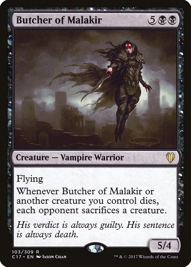 Butcher of Malakir [Commander 2017] | Card Merchant Takapuna