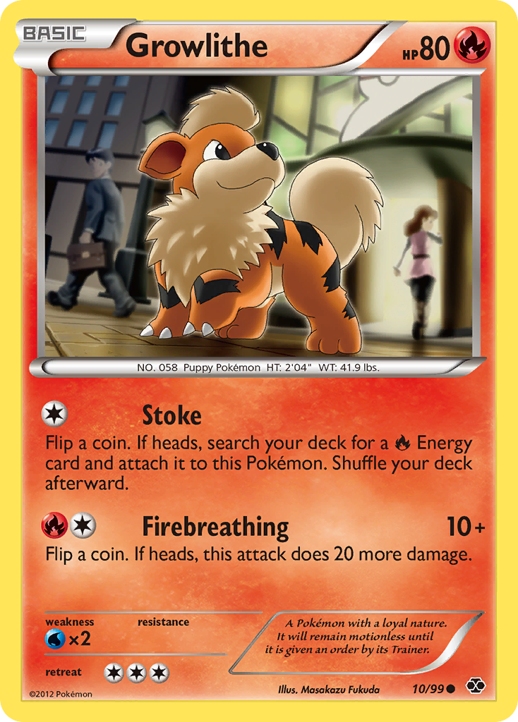 Growlithe (10/99) [Black & White: Next Destinies] | Card Merchant Takapuna