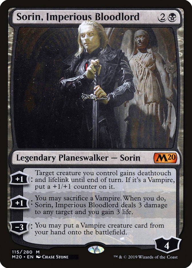 Sorin, Imperious Bloodlord [Core Set 2020] | Card Merchant Takapuna