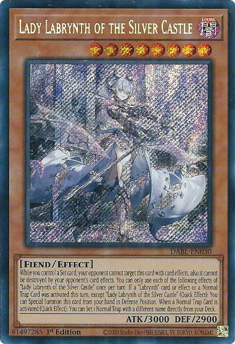 Lady Labrynth of the Silver Castle [DABL-EN030] Secret Rare | Card Merchant Takapuna