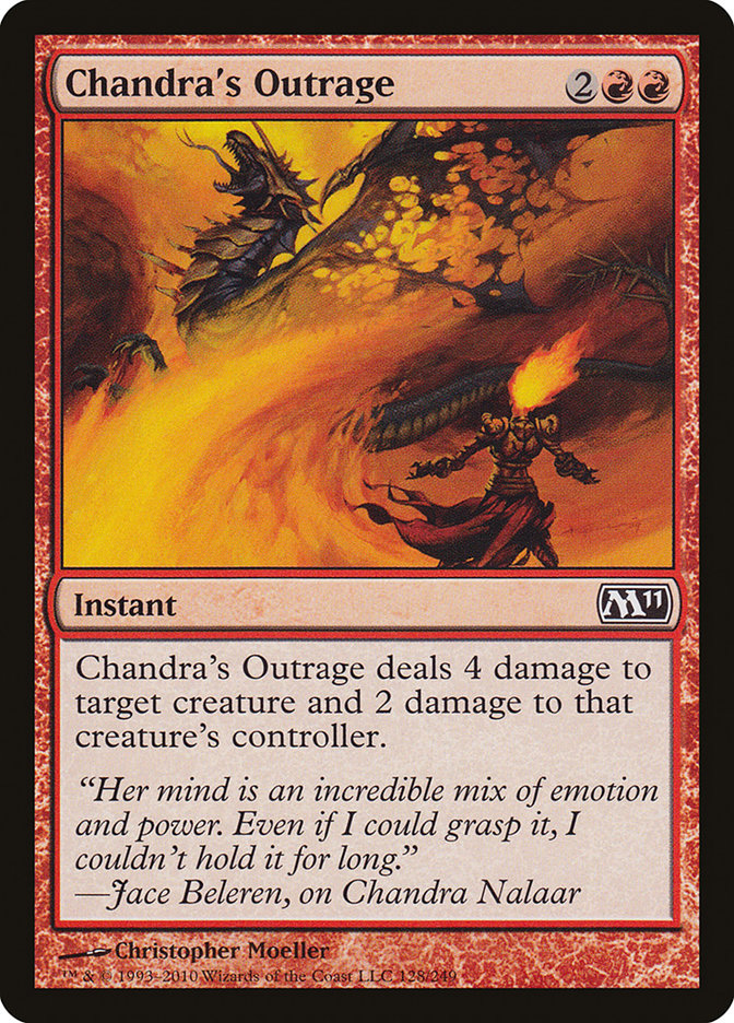 Chandra's Outrage [Magic 2011] | Card Merchant Takapuna