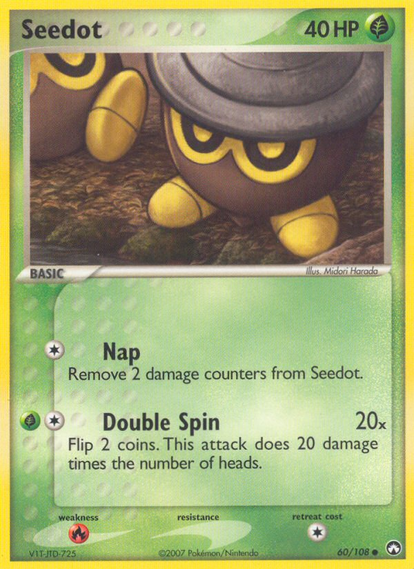 Seedot (60/108) [EX: Power Keepers] | Card Merchant Takapuna