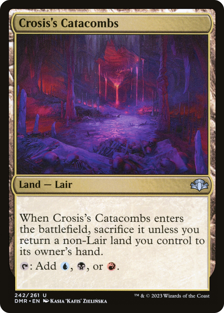 Crosis's Catacombs [Dominaria Remastered] | Card Merchant Takapuna