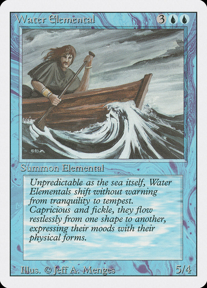 Water Elemental [Revised Edition] | Card Merchant Takapuna